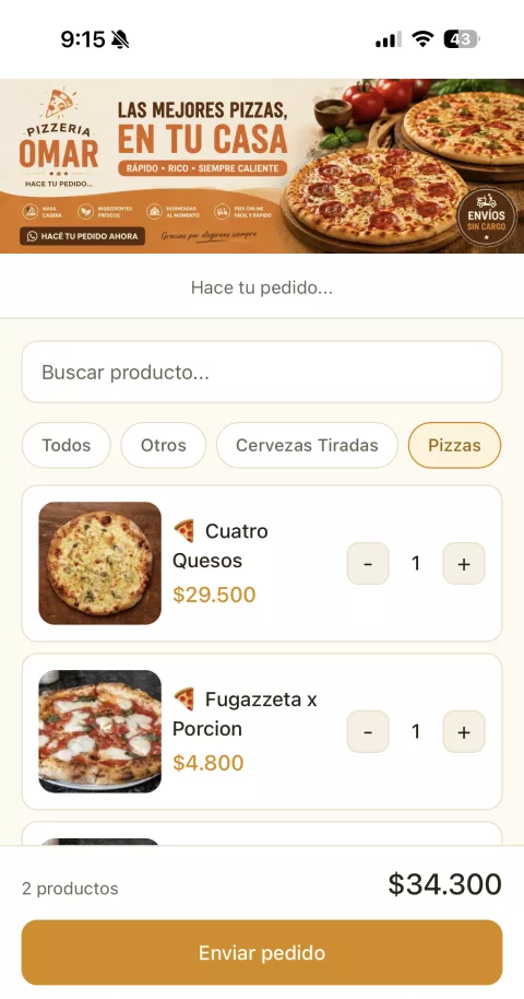 Tienda online